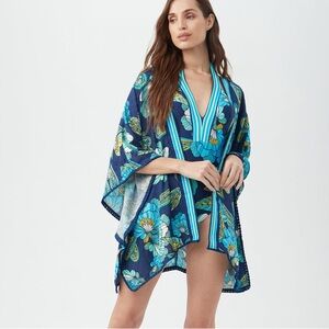 NWT Trina Turk Women's Pirouette Kimono Swim Cover-Up